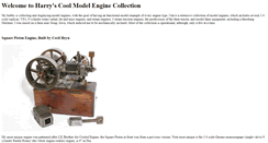 Desktop Screenshot of coolmodelengines.com