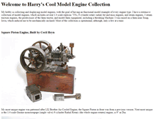 Tablet Screenshot of coolmodelengines.com